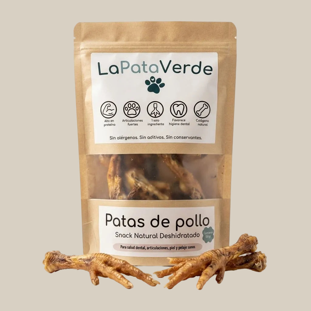 Patas de Pollo Deshidratadas - 120 gr